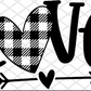 Love, Valentine's Day, Ready to press, Sublimation Transfer