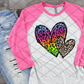 Bright Heart, Valentine's Day Ready to press, Sublimation Transfer