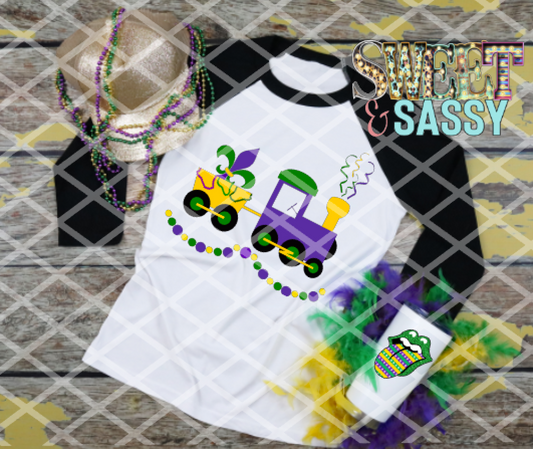 HTV Mardi Gras Train, Mardi Gras, Ready to Press Transfer