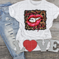 Love Bites Lips, Ready to Press, Sublimation Transfer
