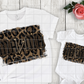 Mini Leopard Print, Ready to Press, Sublimation Transfer