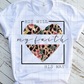 Copy of His will, His way, My Faith, Floral, Sublimation or DTF Transfer