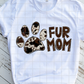 HTV Fur Mom, Cow Print Transfer