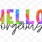Hello Gorgeous, 0.11 cents, Packaging Sticker