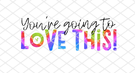 You're going to love this, 0.11 cents, Packaging Sticker