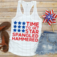 Time to get star spangled hammered, America Stars and Stripes, Sublimation Transfer