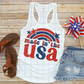Made in the USA, America Stars and Stripes, Sublimation Transfer