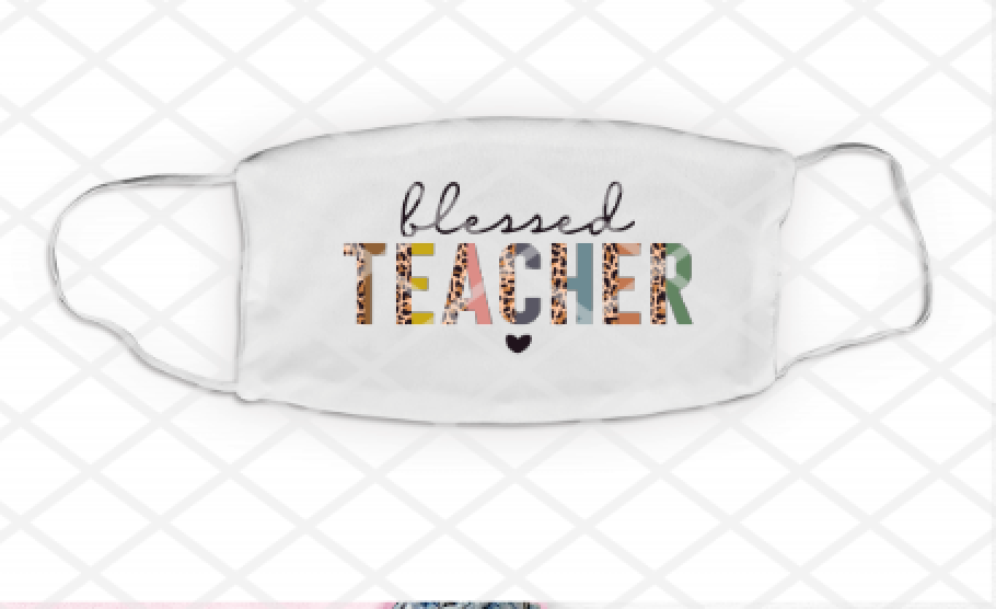 Blessed Teacher,  Sublimation Transfer