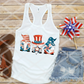 USA Gnomes, Sublimation Transfer