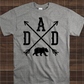 Dad Bear, Ready to Press, Sublimation Transfer