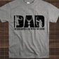 Dad The Bowhunter The Myth The Legend, Ready to Press, Sublimation Transfer
