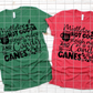 Mistletoe, Hot Cocoa, and Candy Canes, Screen Print, Read to Press, Screen print transfers