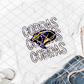 Cobras, School Spirit, Ready to Press Sublimation Transfer
