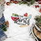 Baking Spirits Bright, Sublimation Transfer