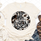 HTV He is Risen, Cow Print, Easter Transfer