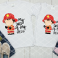 My Dad My Hero, Firefighter, Ready to Press, Sublimation Transfer