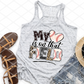 My Heart is on that Field, Baseball Sublimation Transfer