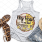 My Heart is on the Field, Softball and Baseball Sublimation Transfer
