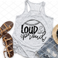 Loud and Proud Baseball or Softball Sublimation Transfer