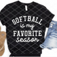 Softball is my Favorite Season, Screen Print
