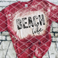 Beach Life, Ready to Press, Screen print transfer