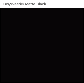 Siser HTV Vinyl - Matte Black