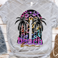 Beach Bum Sublimation Transfer