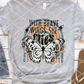 With brave wings she flies, Sublimation Transfer