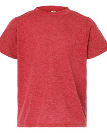 Kids Tultex Poly Rich - Heather Red