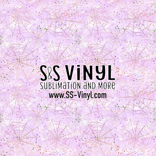 Halloween 7 Print Patterned Permanent Adhesive, HTV, or Sublimation