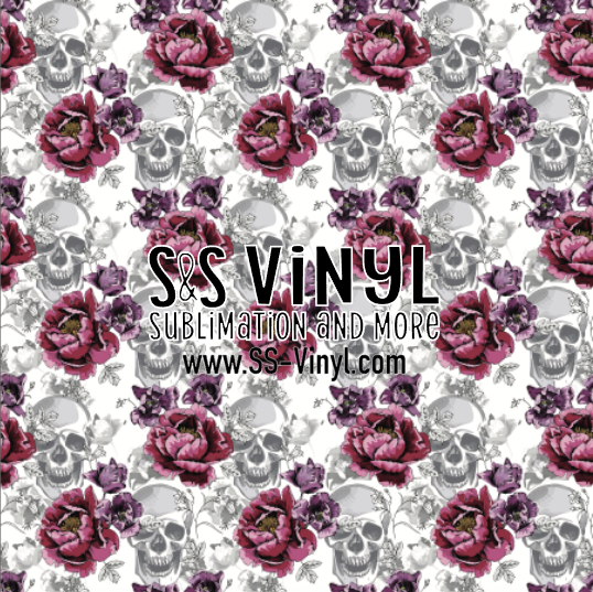 Halloween 9 Print Patterned Permanent Adhesive, HTV, or Sublimation