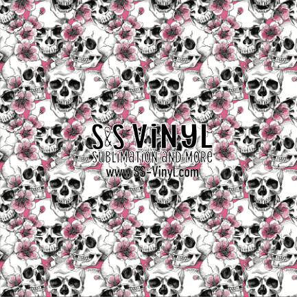 Halloween 10 Print Patterned Permanent Adhesive, HTV, or Sublimation