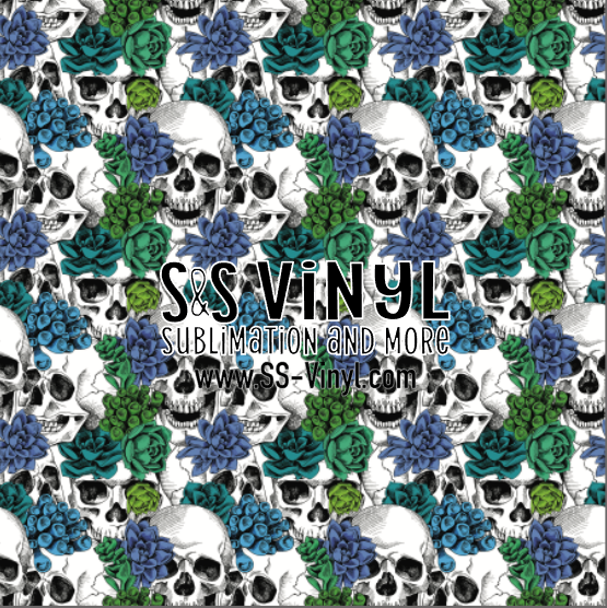 Halloween 10 Print Patterned Permanent Adhesive, HTV, or Sublimation