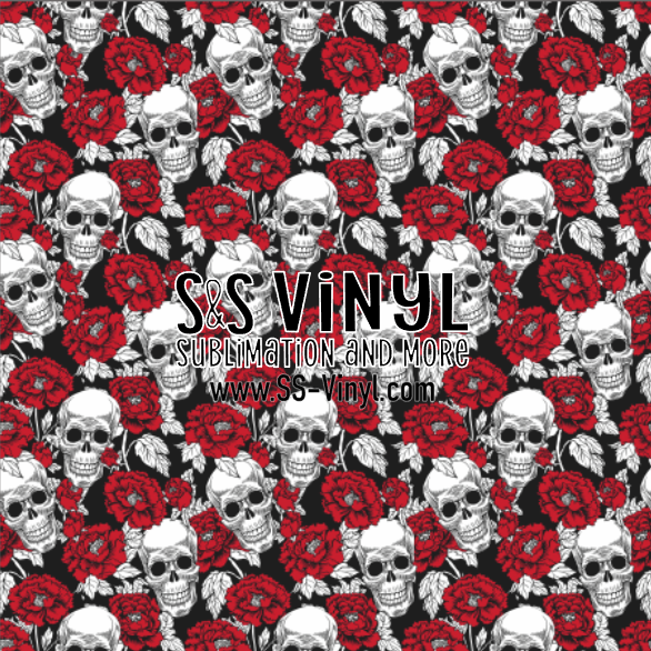 Halloween 11 Print Patterned Permanent Adhesive, HTV, or Sublimation