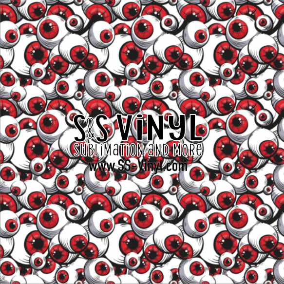 Halloween 12 Print Patterned Permanent Adhesive, HTV, or Sublimation