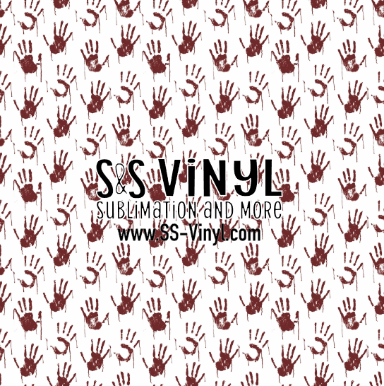 Halloween 12 Print Patterned Permanent Adhesive, HTV, or Sublimation