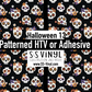 Halloween Skulls, Print Patterned Permanent Adhesive, HTV, or Sublimation