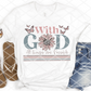 With God all things are Possible, Sublimation or DTF Transfer, Ready to Press Transfer