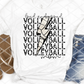 Loud and Proud Volleyball, Sublimation Transfer, Ready to Press Transfer