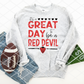 Great day to be a Red Devil Sublimation or HTV Transfer