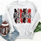 Red Devil Brushstroke Sublimation or HTV Transfer