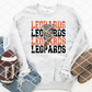 Leopards Bolt Sublimation or HTV Transfer