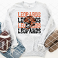 Leopards Stacked Sublimation or HTV Transfer