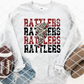 Rattlers Bolt Sublimation or HTV Transfer