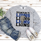 Bismarck Lions Sublimation or HTV Transfer