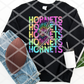 Bright Hornets Sublimation or HTV Transfer