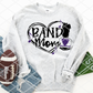Band Mom Heart,  Sublimation or HTV Transfer