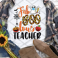 Fab boo Lous Teacher, Halloween, Sublimation Transfer