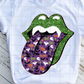 HTV Halloween Tongue,  Ready to Press Transfer