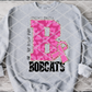 Bobcats Breast Cancer Awareness Sublimation or HTV Transfer
